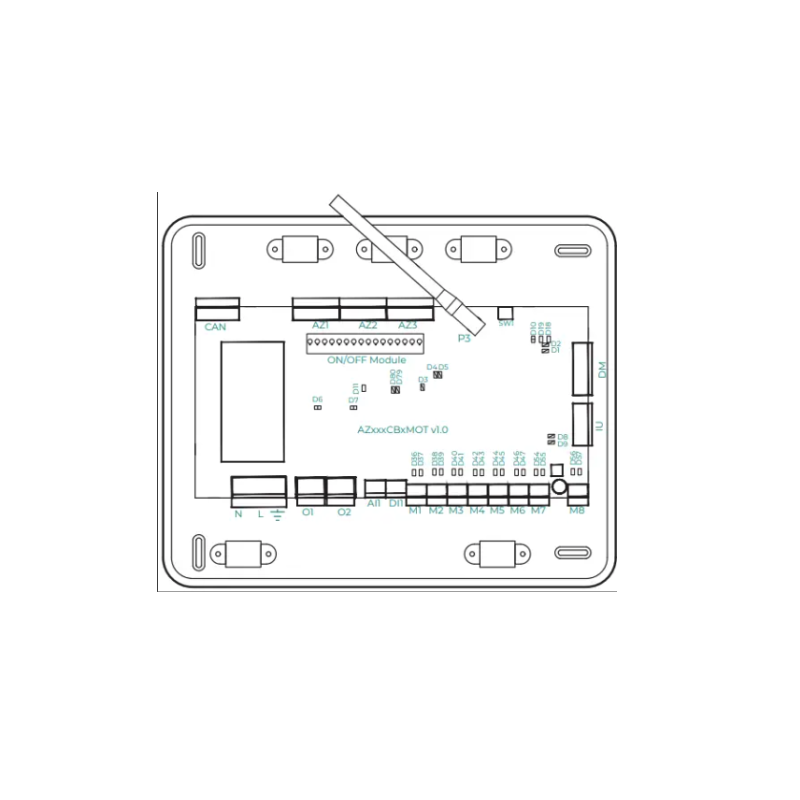 PLATINE DE REGULATION Réf:AZCE8CB1MOT