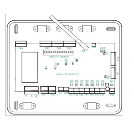 PLATINE DE REGULATION Réf:AZCE8CB1MOT