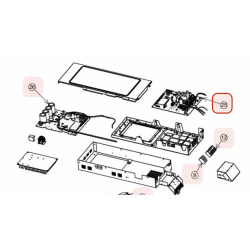 PLATINE DE CONTROLE MAIN HITACHI Réf: PMRAM40NP2ES01