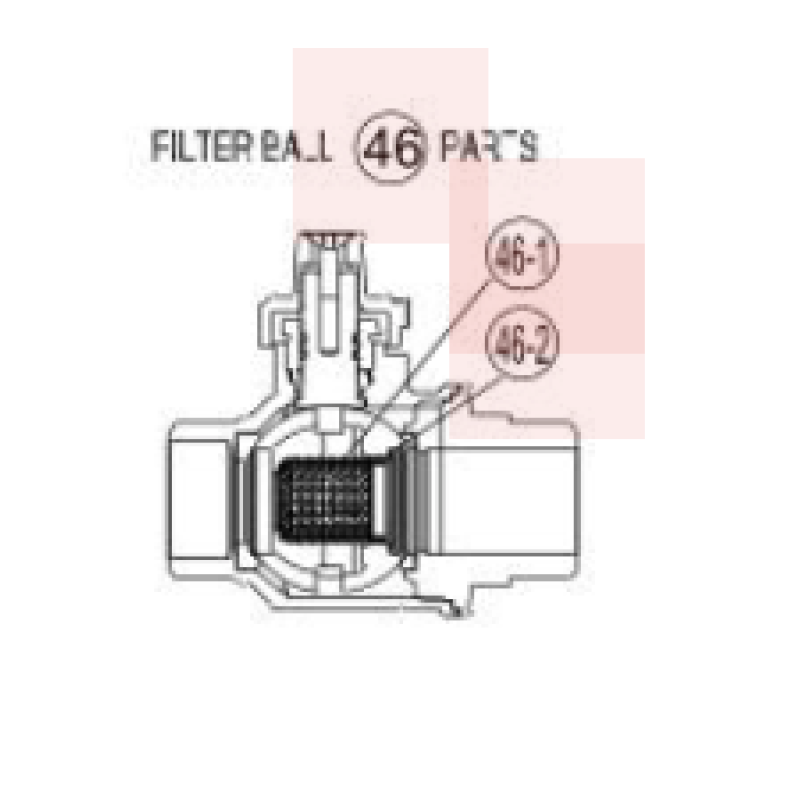 FILTRE A EAU HITACHI Réf: E04898