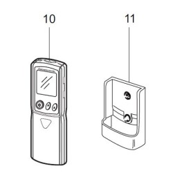 télécommande mitsubishi electric MSZ-GA22VA-E2 MSZ-GA22VA-E3 MSZ-GA25VA-E2 MSZ-GA25VA-E3 MSZ-GA35VA-E2 MSZ-GA35VA-E3 2