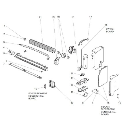 Moteur ventilo évaporateur