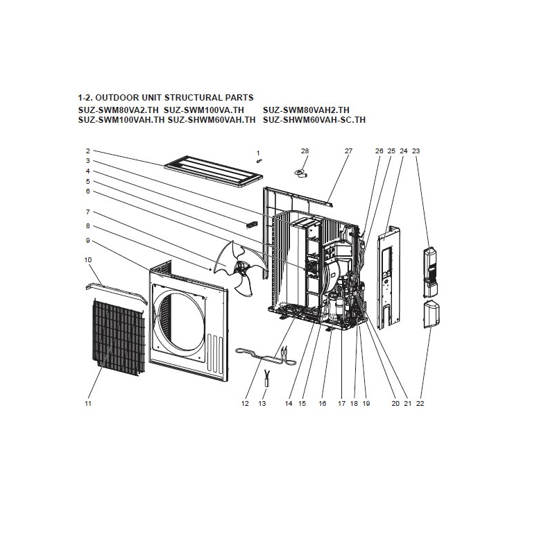 HELICE DE VENTILATION MITSUBISHI Réf:E2291F501