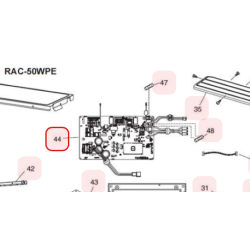 PLATINE P.W.B. MAIN HITACHI RÉF: HWRAC50FXEA05 2