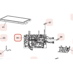 PLATINE PWB MAIN HITACHI Réf: HWRAC35WSEA01