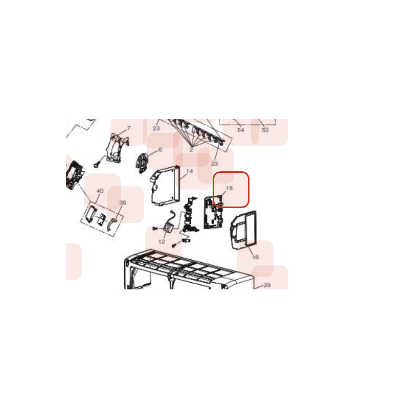 PLATINE DE REGULATION HITACHI Réf: HWRAKVJ50RHAEA01