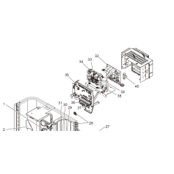 PLATINE FILTRE MITSUBISHI Réf: S70E75346