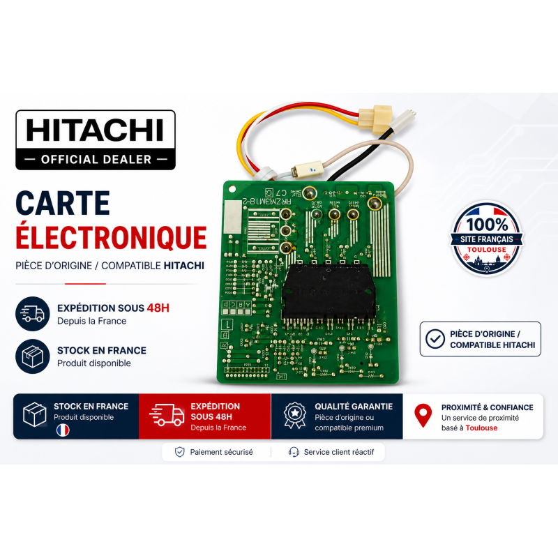 PLATINE PWB BOARD HITACHI Réf: PMRAC70YHA2S02