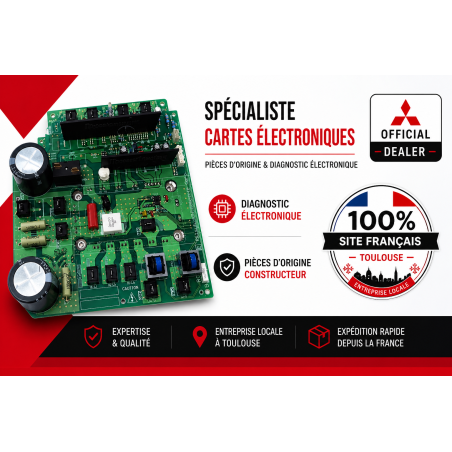 CARTE POWER BOARD MITSUBISHI   Réf: T7WE84313