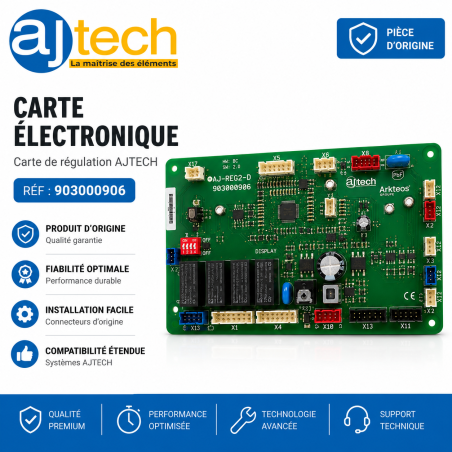 PLATINE DE REGULATION REG2D AJTECH  Réf:903000906