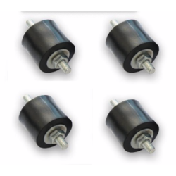 4 SUPPORTS ANTI VIBRATILES 150 KW TIGE FILETEE MR Réf: PAV