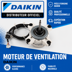 MOTEUR DE VENTILATION  KFD 380 50 8F 53W  3SB40785 1 DAIKIN Ref: 5020670