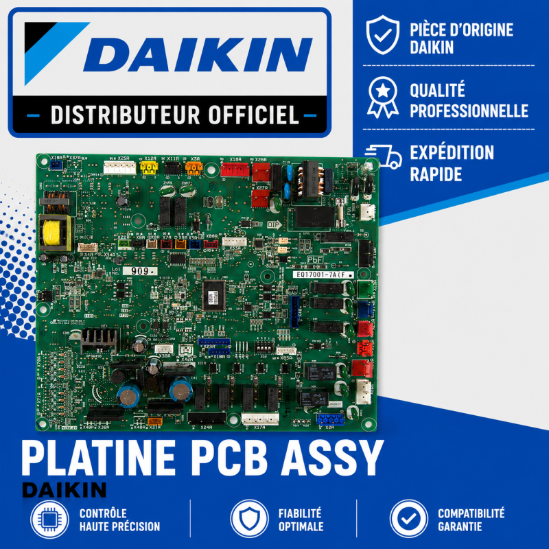 PLATINE PCB ASSY EQ17001 7A (F) DAIKIN Ref: 5044606