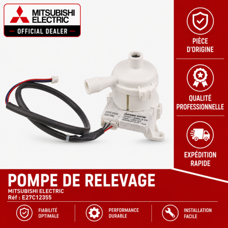 POMPE DE RELEVAGE MITSUBISHI Réf :E27C12355