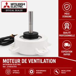 MOTEUR DE VENTILATION MITSUBISHI Réf: S70E50763