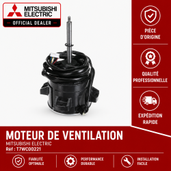 MOTEUR DE VENTILATION MITSUBISHI Réf:T7WC00221