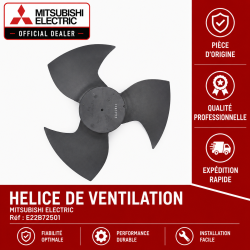 HELICE DE VENTILATION MITSUBISHI Réf: E22B72501
