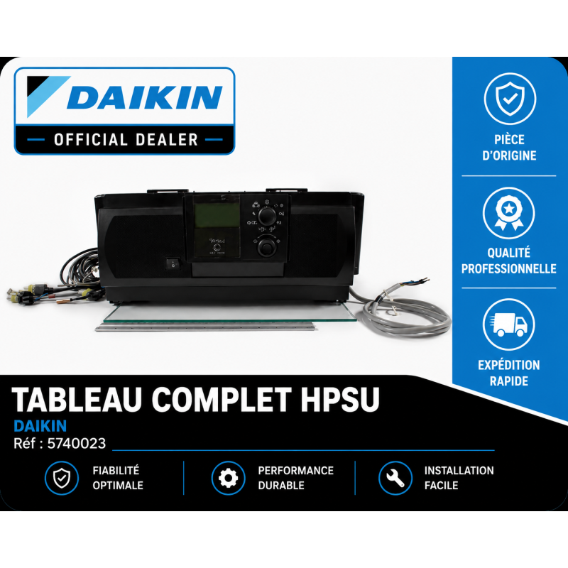 TABLEAU COMPLET HPSU DAIKIN Ref: 5740023