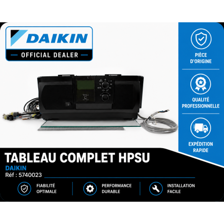 TABLEAU COMPLET HPSU DAIKIN Ref: 5740023