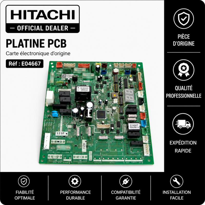 PLATINE PCB HITACHI Réf:E04667