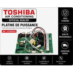 PLATINE DE PUISSANCE TOSHIBA Réf:43T6W362