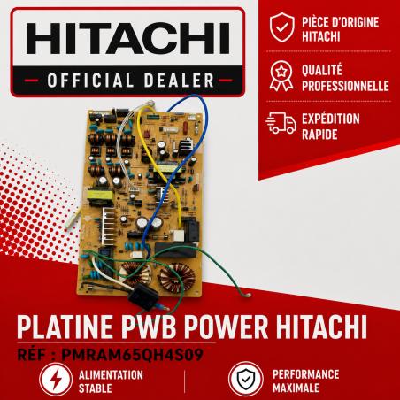 platine électronique pièce détachée HITACHI RAM-65QH4 RAM-65QH5 RAM-53QH5