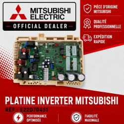 PLATINE INVERTER MITSUBISHI Réf: E22D70451
