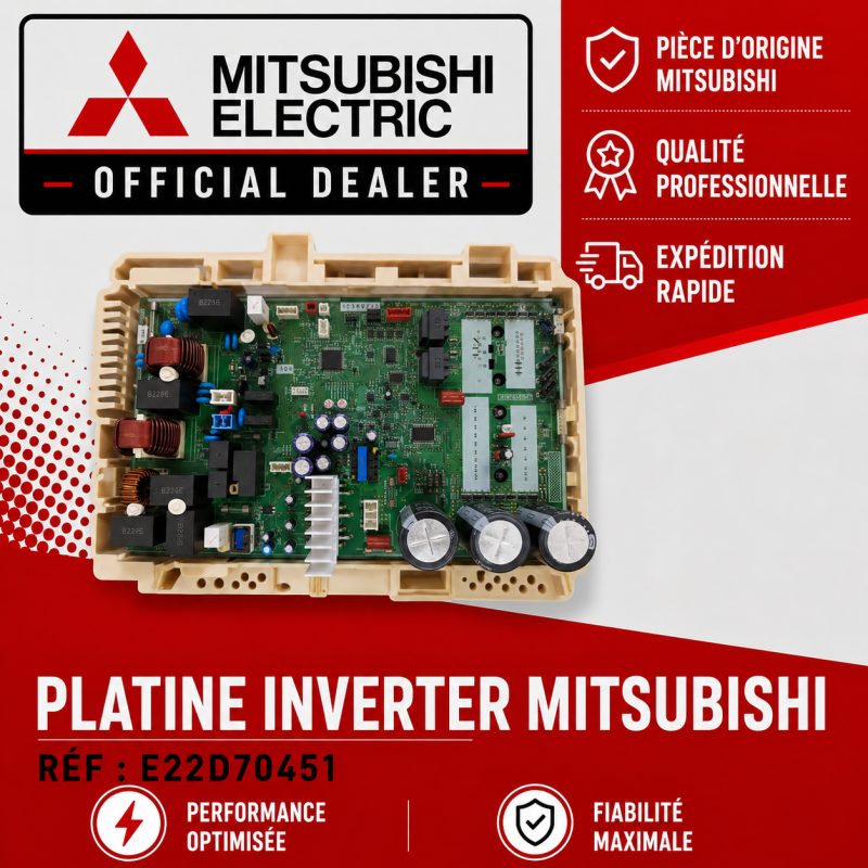 PLATINE INVERTER MITSUBISHI Réf: E22D70451