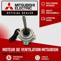 MOTEUR DE VENTILATION MITSUBISHI Réf:R01E46221