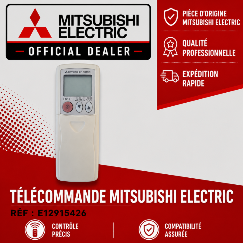 télécommande mitsubishi electric MSZ-GA22VA-E2 MSZ-GA22VA-E3 MSZ-GA25VA-E2 MSZ-GA25VA-E3 MSZ-GA35VA-E2 MSZ-GA35VA-E3
