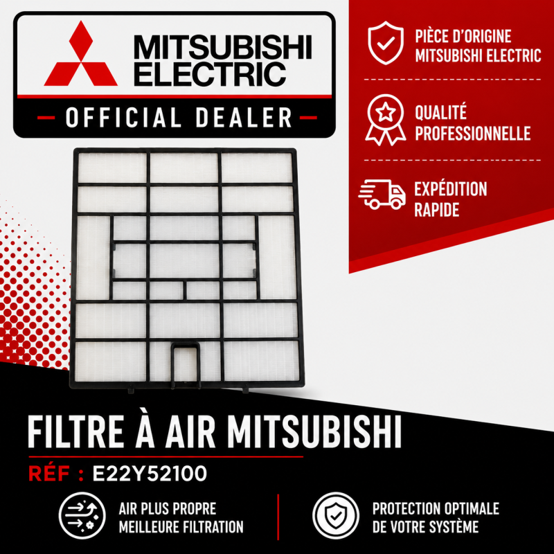 FILTRE A AIR MITSUBISHI Réf: E22Y52100