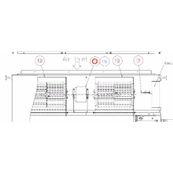 MOTEUR DE TURBINE HITACHI  réf:E05546
