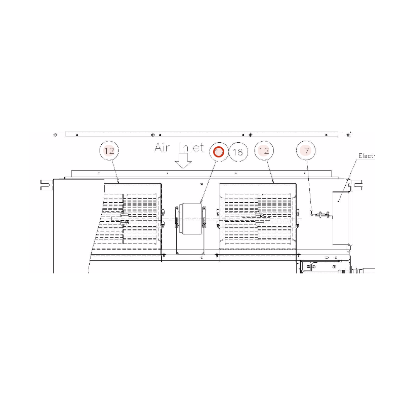 MOTEUR DE TURBINE HITACHI  réf:E05546