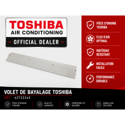 VOLET DE BAYALAGE TOSHIBA Réf: 43T22345
