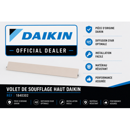 volet daikin pièce détachée ATXS G2V1B CTXU FTXL FTXR HV2CW FTXS J2V1B J2VMA