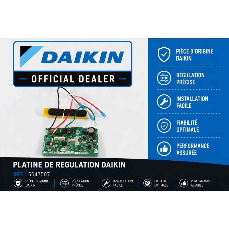 PLATINE DE REGULATION DAIKIN Réf:5047507