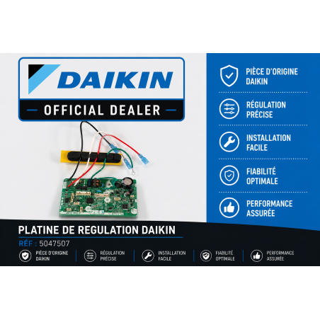 PLATINE DE REGULATION DAIKIN Réf:5047507