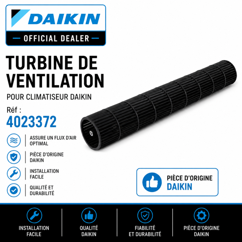 TURBINE  DE VENTILATION  DAIKIN Ref: 4023372
