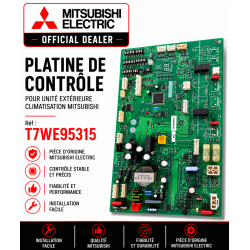 PLATINE DE CONTROLE MITSUBISHI Réf:T7WE95315
