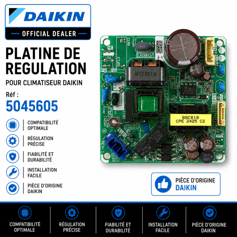 PLATINE DE PUISSANCE DAIKIN Réf: 5045605