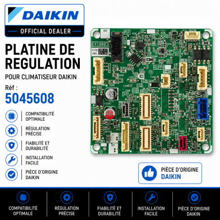 PLATINE DE CONTROLE DAIKIN Réf: 5045608