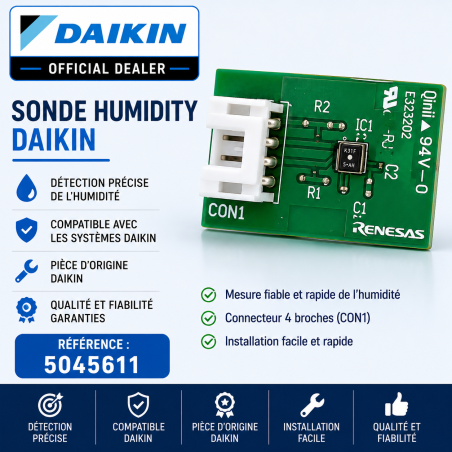 SONDE HUMIDITY DAIKIN Réf:5045611