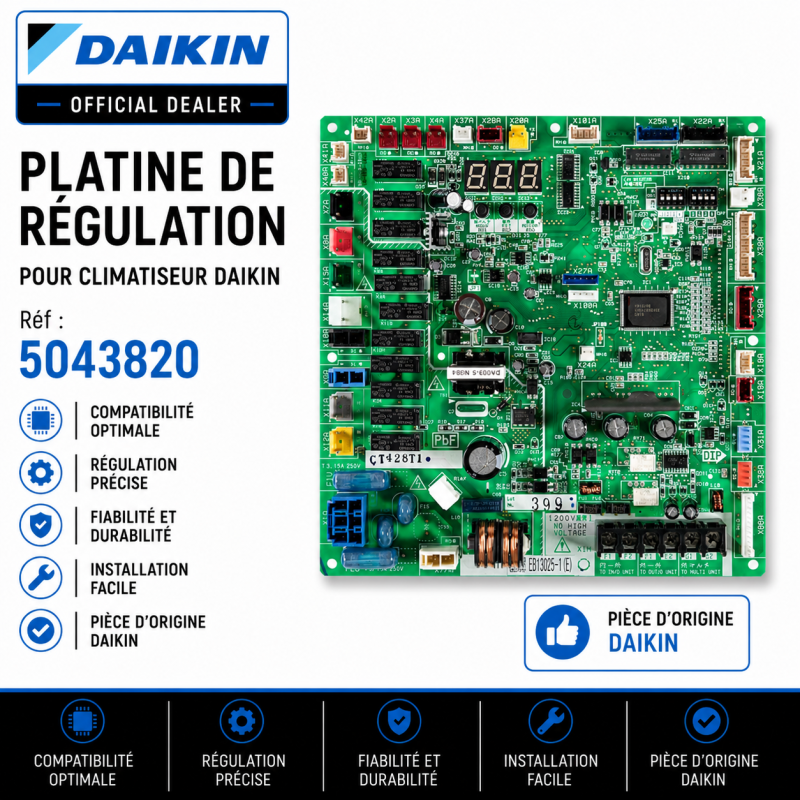 PLATINE DE REGULATION DAIKIN Réf:5043820