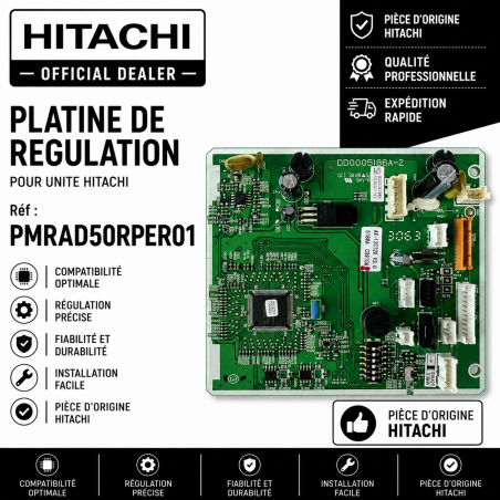 PLATINE DE REGULATION HITACHI réf:PMRAD50RPER01