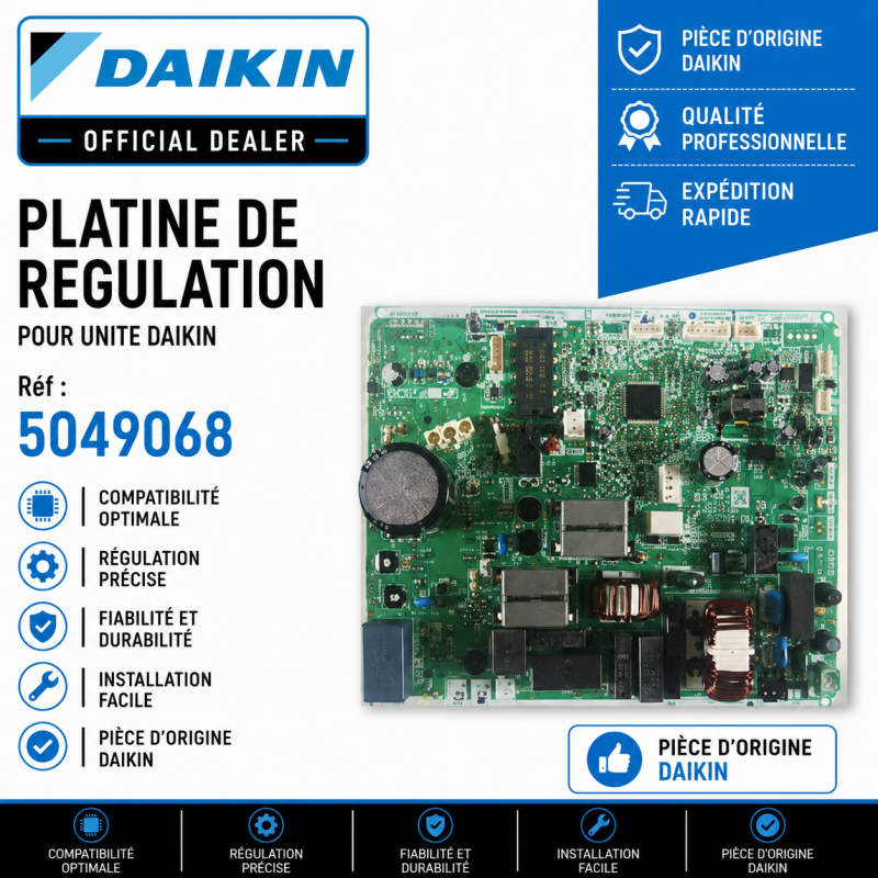 PLATINE DE REGULATION DAIKIN Réf: 5049068