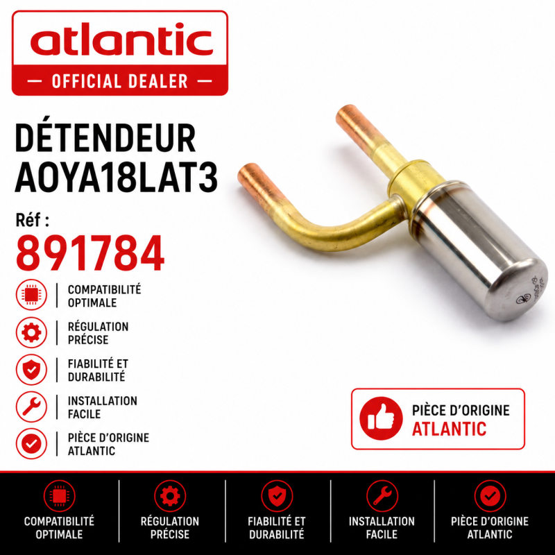 Détendeur climatisation réversible inverter AOYA18LAT3 Atlantic