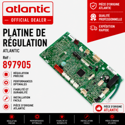 PLATINE DE REGULATION ATLANTIC Réf :897905