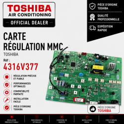 CARTE REGULATION  MMC TOSHIBA Réf: 4316V377