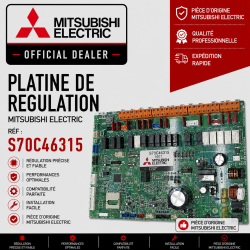 PLATINE DE REGULATION MITSUBISHI :S70C46315