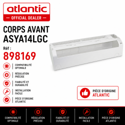 Corps avant  climatisation reversible inverter ASYA14LGC Atlantic